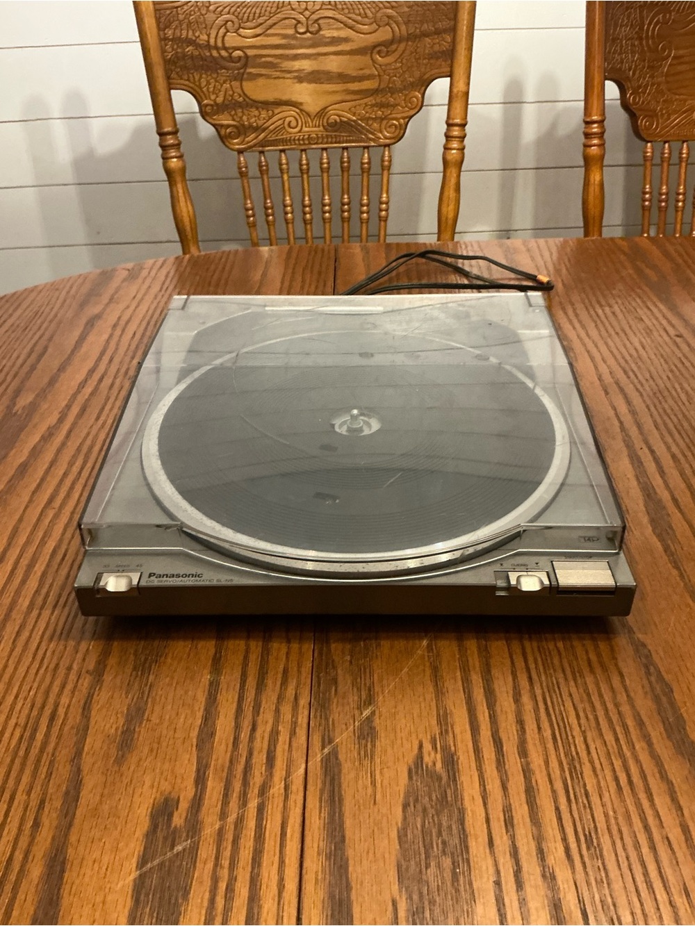Panasonic SL-N5 Automatic Turntable UNTESTED Bcuz I don’t have speakers